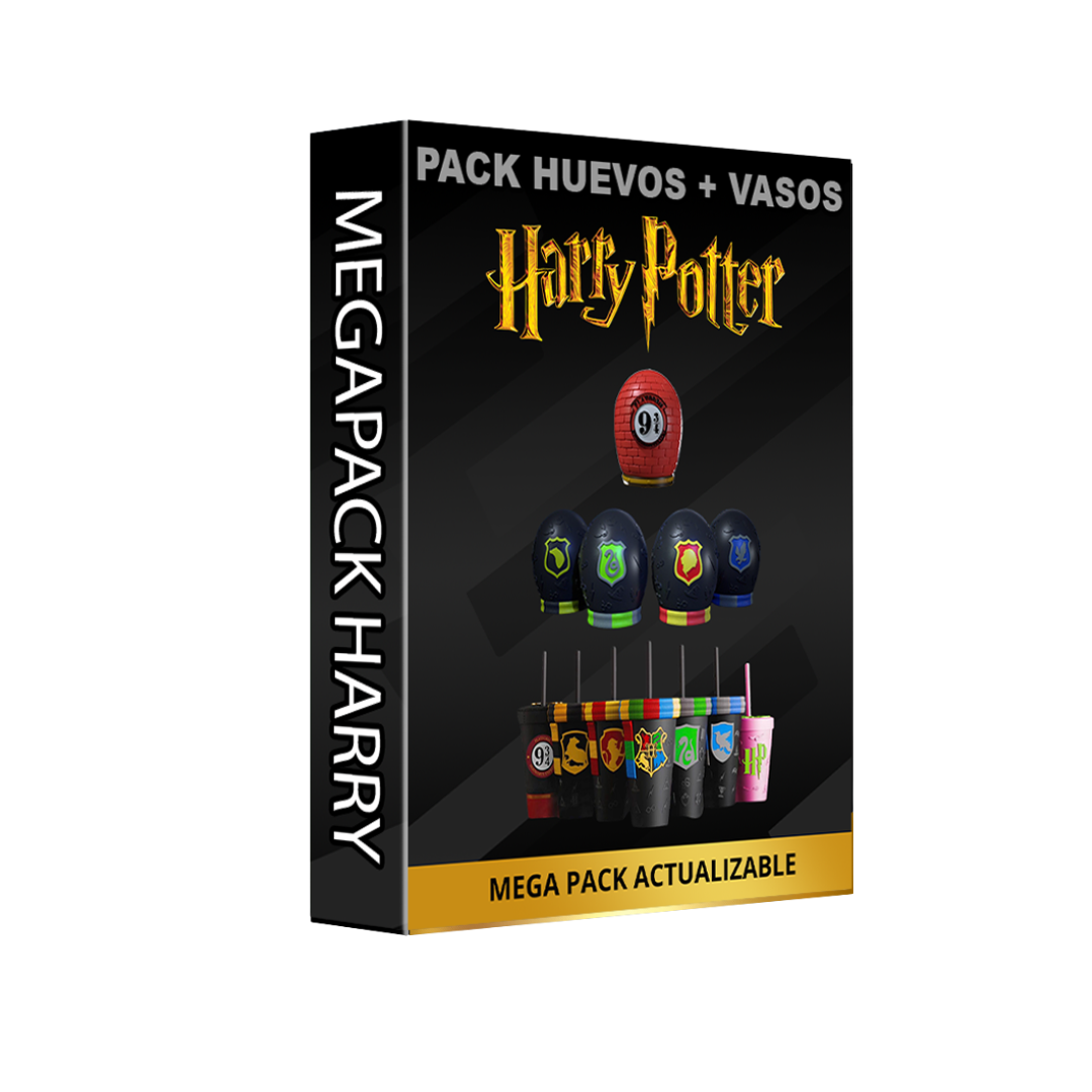 Pack Vasos Harry Potter